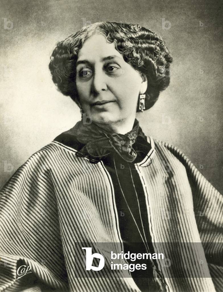 George Sand (b/w photo)