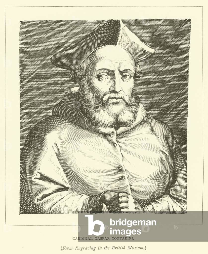 Cardinal Gaspar Contarini (engraving)