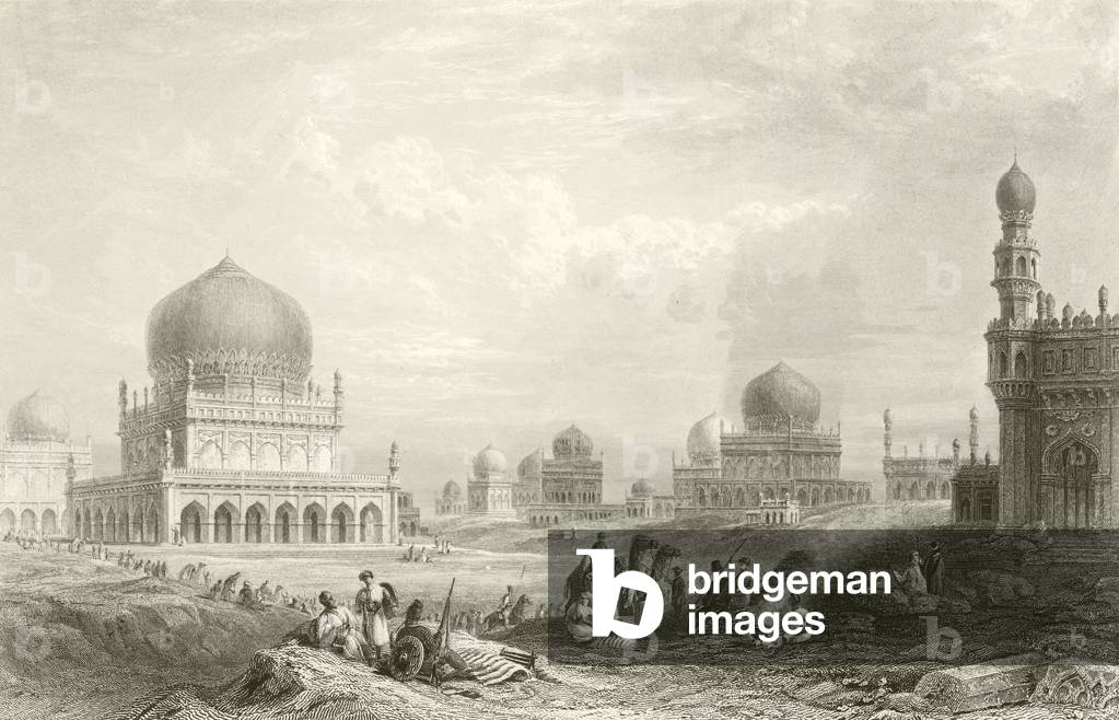 Tombs of the Kings of Golconda (engraving)