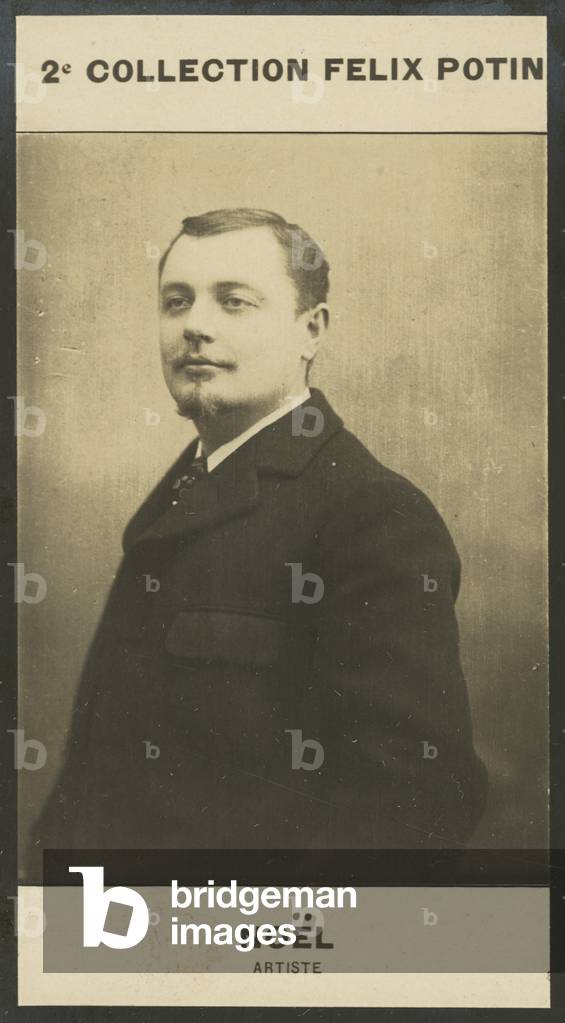 Lucien-Charles Noel, Artiste, 1873 (b/w photo)