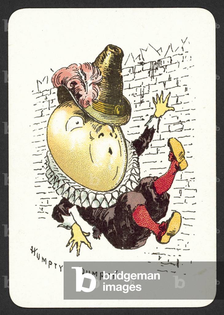Humpty Dumpty (colour litho)