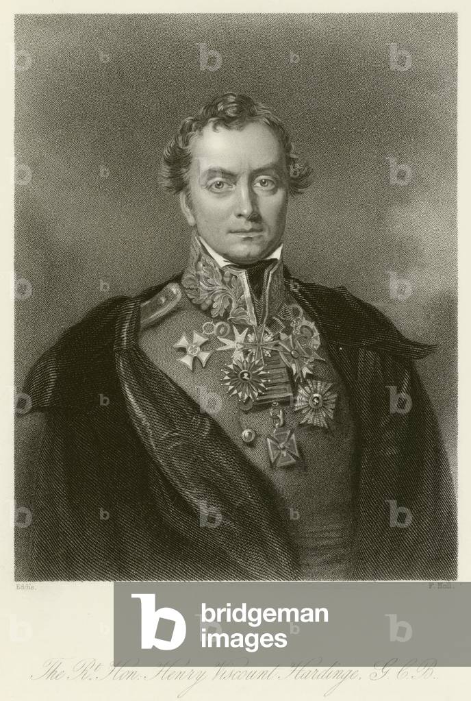 The Right Honourable Henry Hardinge (engraving)