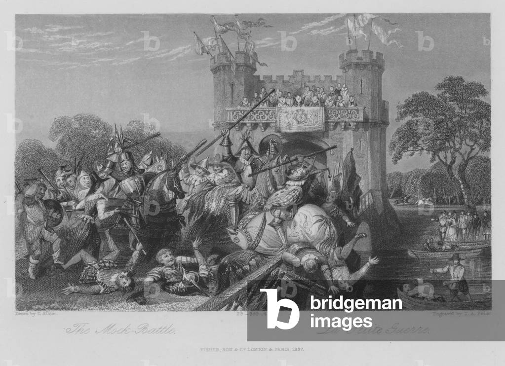 The Mock-Battle (engraving)