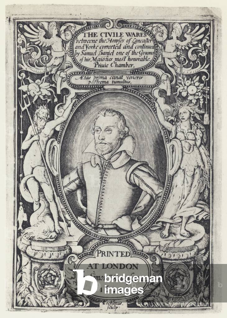 S Daniel, The Civile Wares, S Watersonne 1609 (b/w photo)