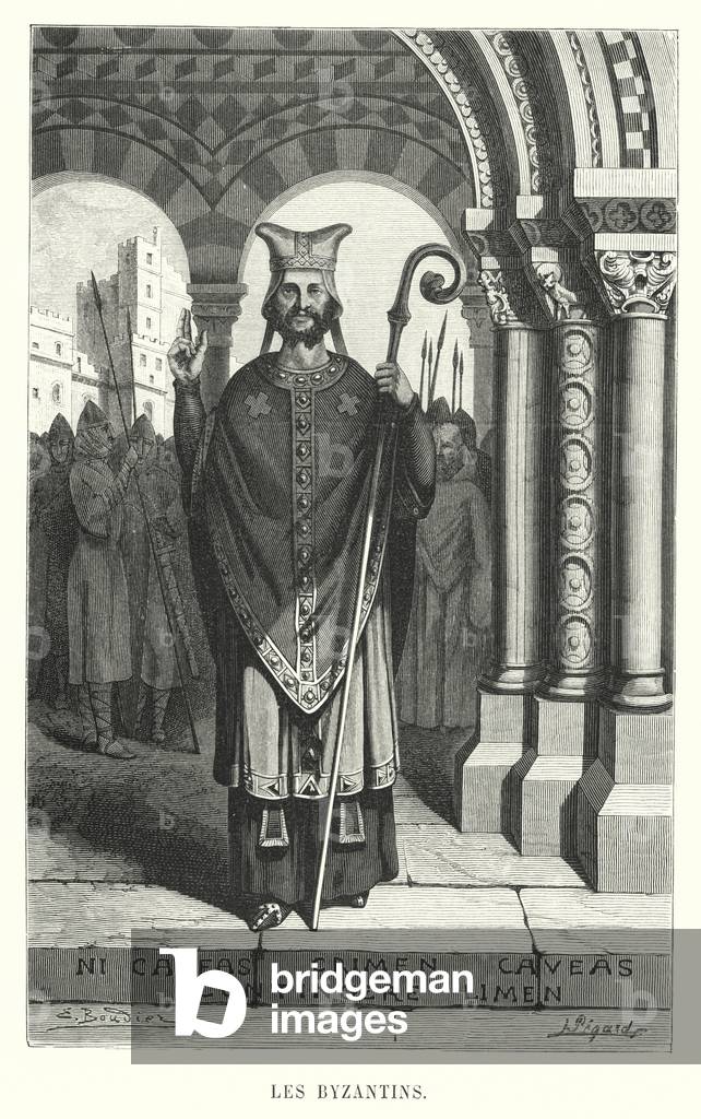 Les Byzantins (engraving)