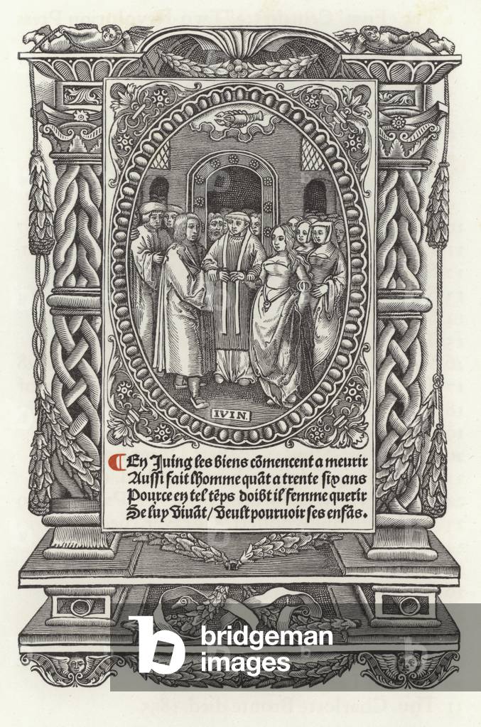 The Twelve Ages of Man: June (litho)