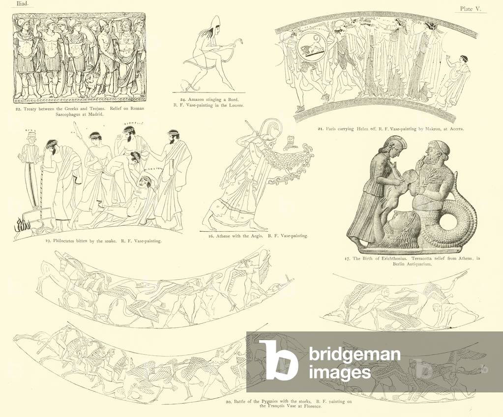 Homer's Iliad (engraving)