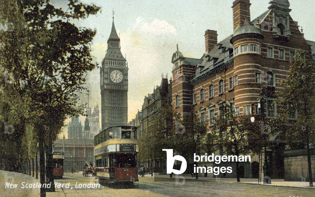 New Scotland Yard, London (colour photo)