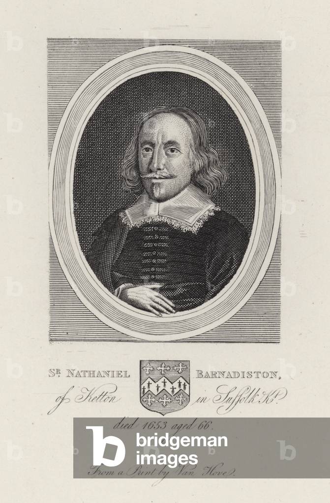 Sir Nathaniel Barnadiston (engraving)