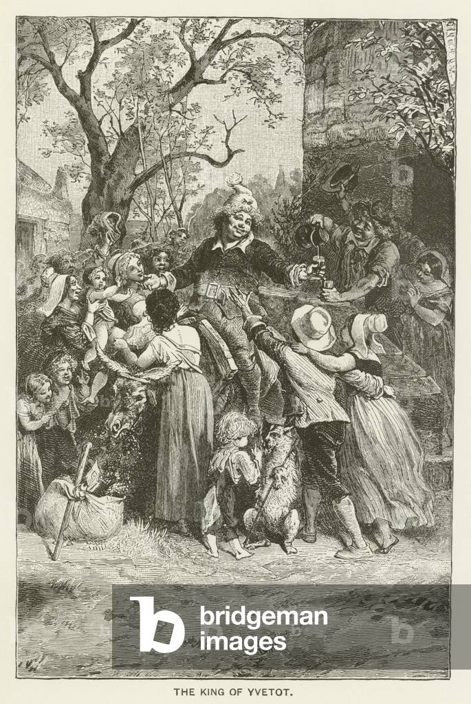 The King of Yvetot (engraving)