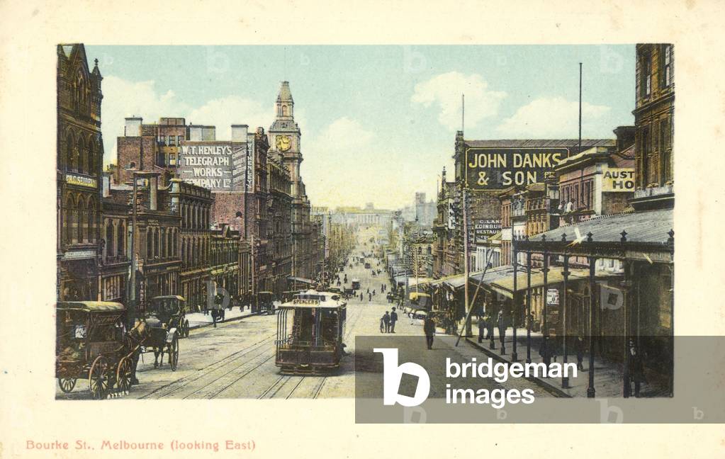 Bourke Street, Melbourne, Victoria, Australia (photo)