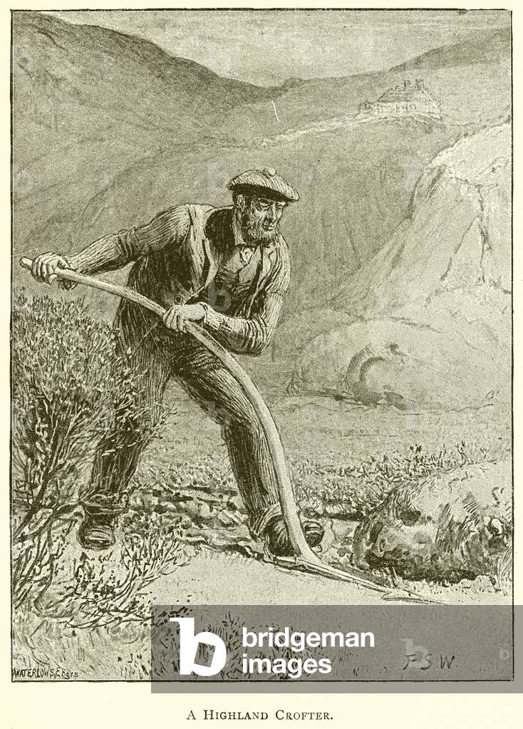 A Highland Crofter (engraving)