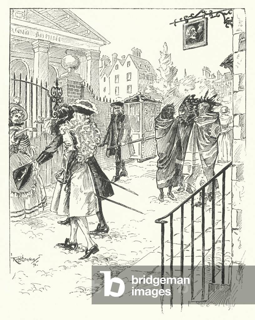 Iroquois Chiefs in London (engraving)