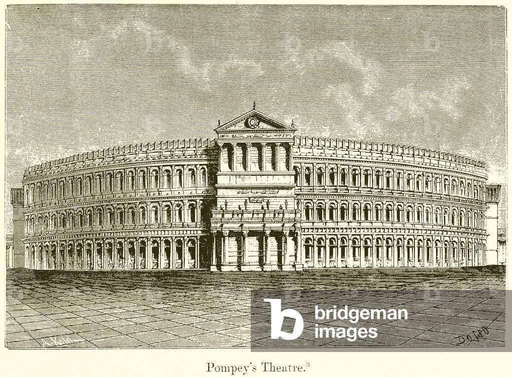 Pompey's Theatre (engraving)