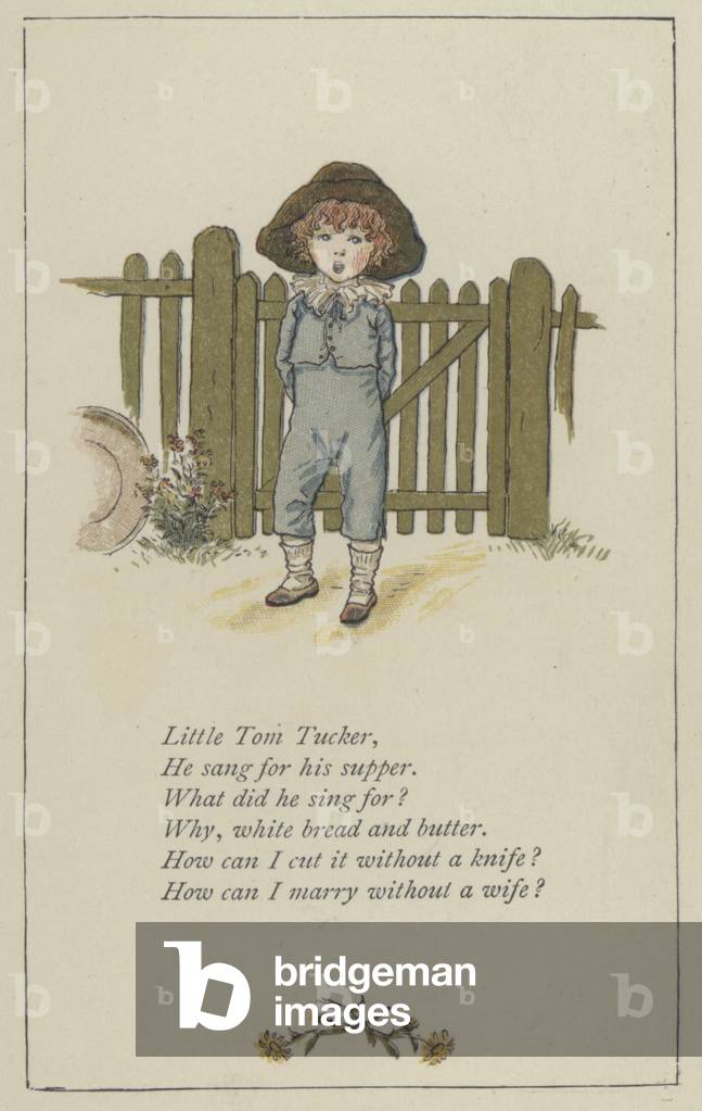 Little Tom Tucker (colour litho)