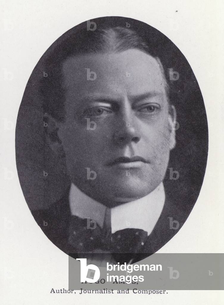 Prominent Men of London: Hugo Ames (b/w photo)