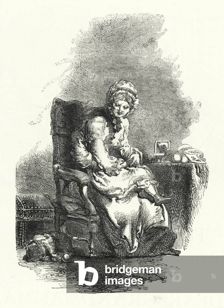 Dear Grandmamma (engraving)