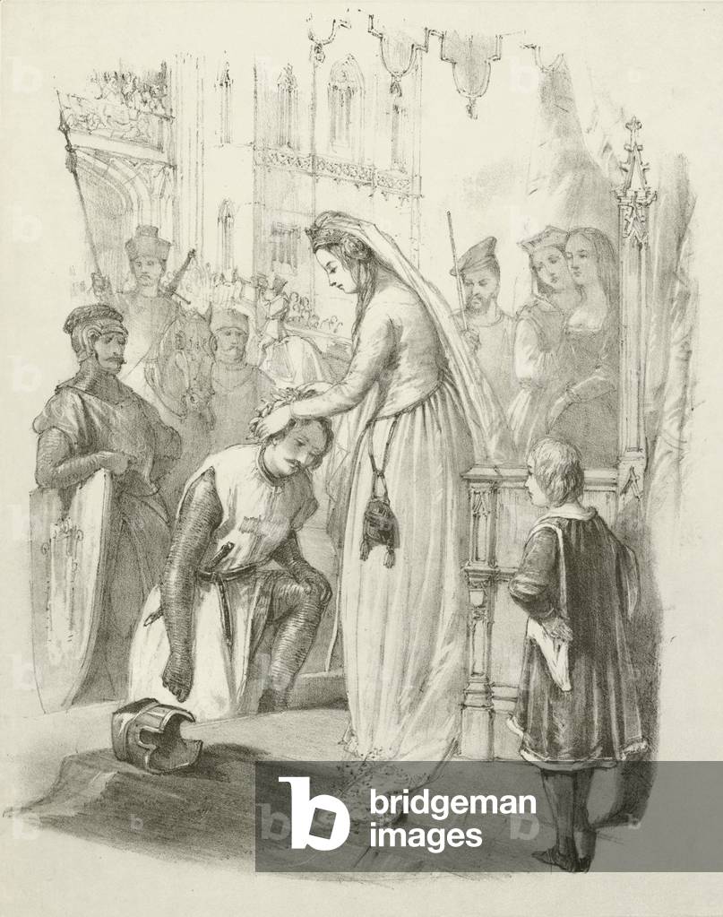 The Chaplet of Honour (litho)
