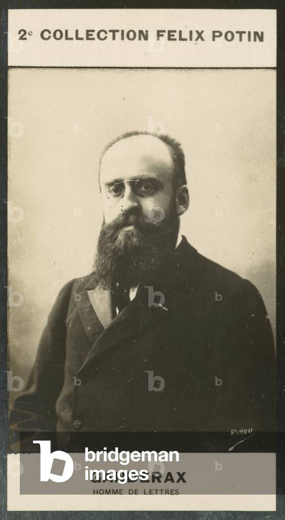 Louis Ganderax, Homme De Lettres, 1855 (b/w photo)