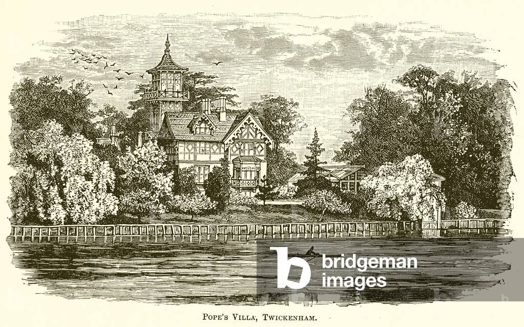 Pope's Villa, Twickenham (engraving)