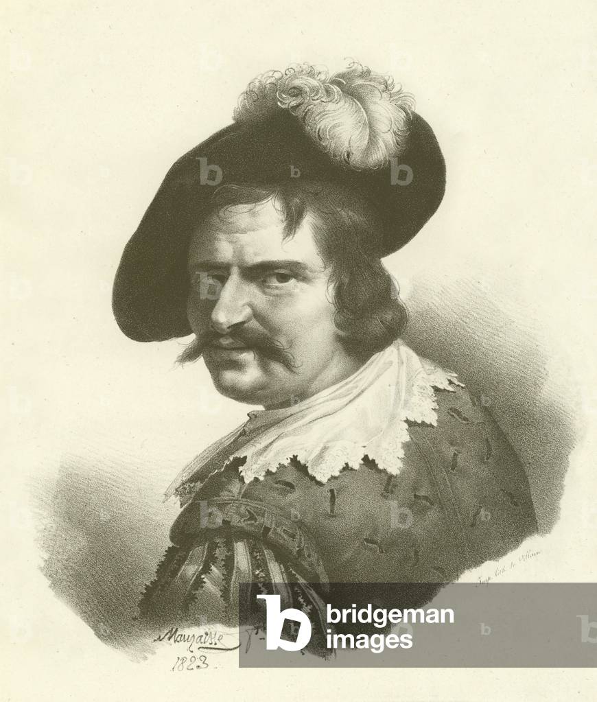 Frans van Mieris the Elder, Dutch artist (engraving)