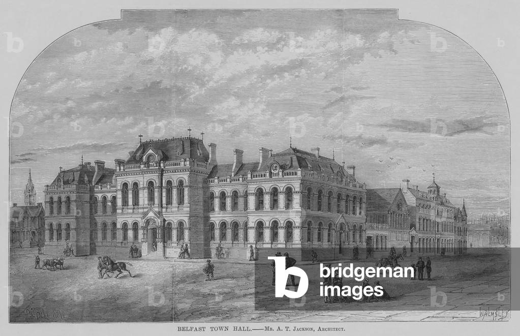 Belfast Town Hall (engraving)