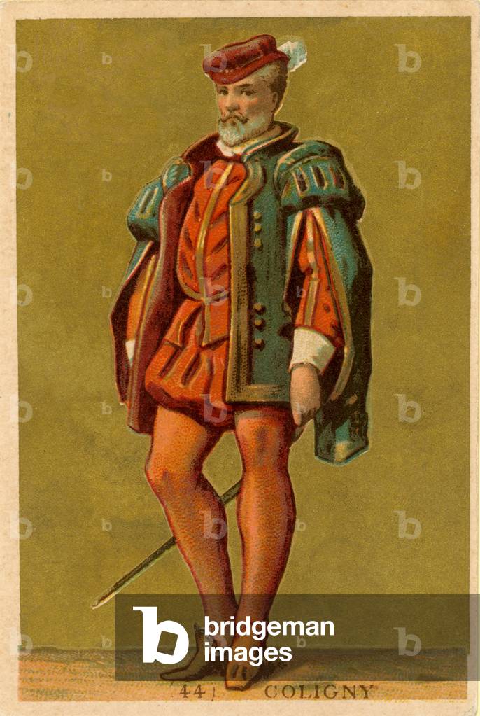 Gaspard de Coligny (chromolitho)