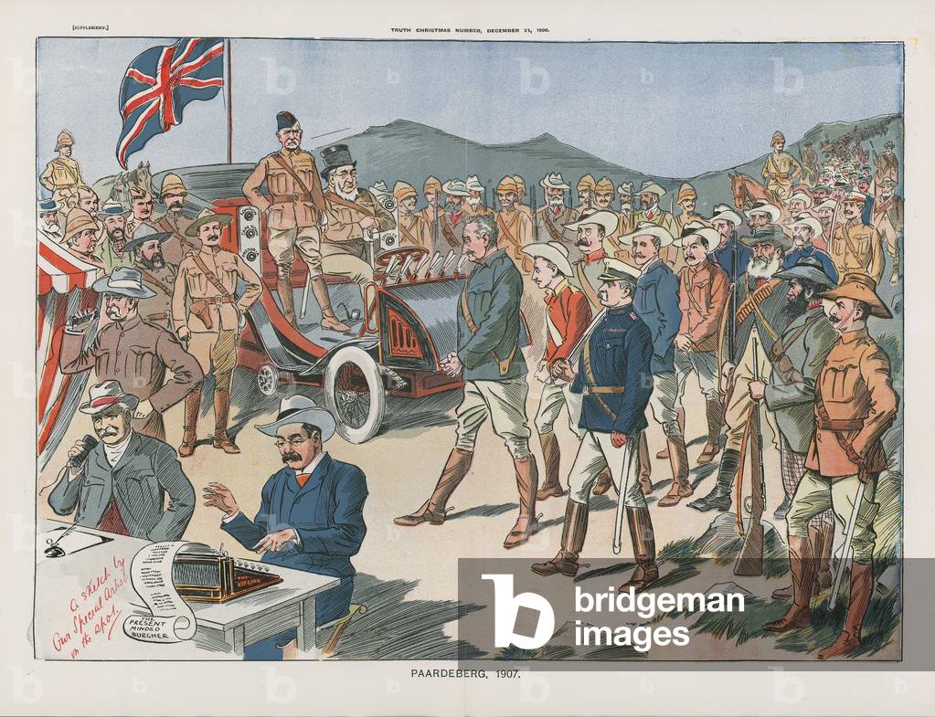 Paardeberg, 1907 (colour litho)