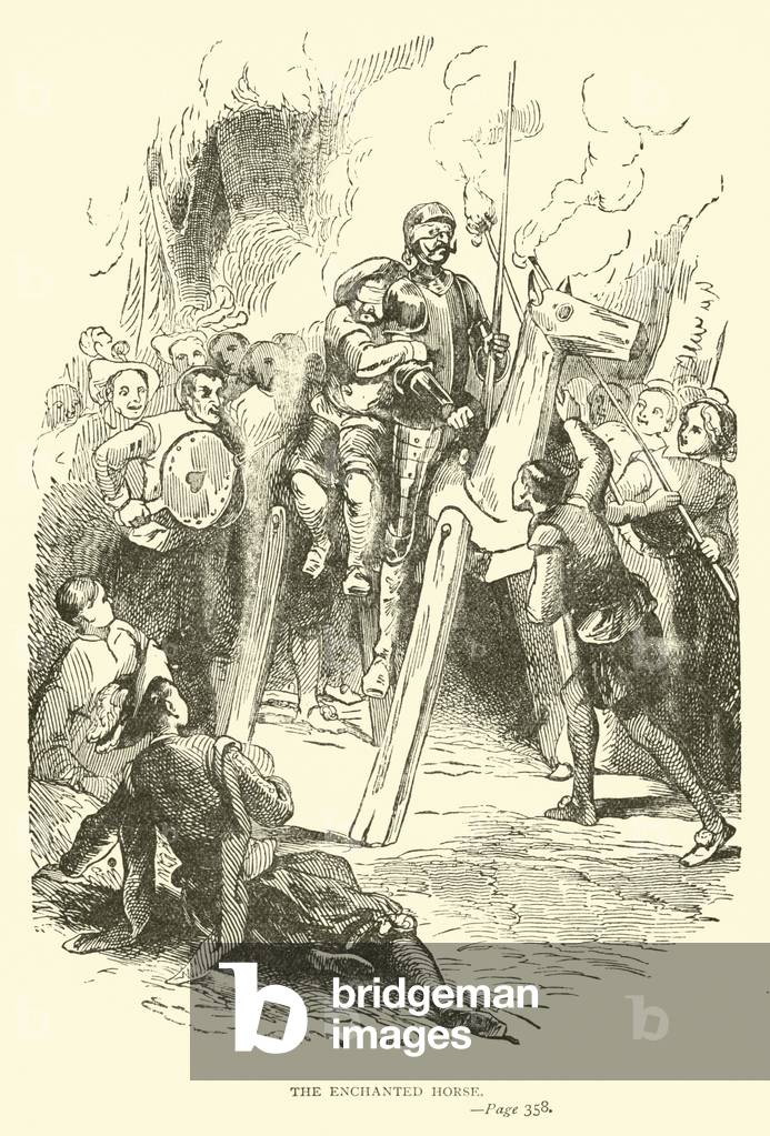 The Enchanted Horse (engraving)