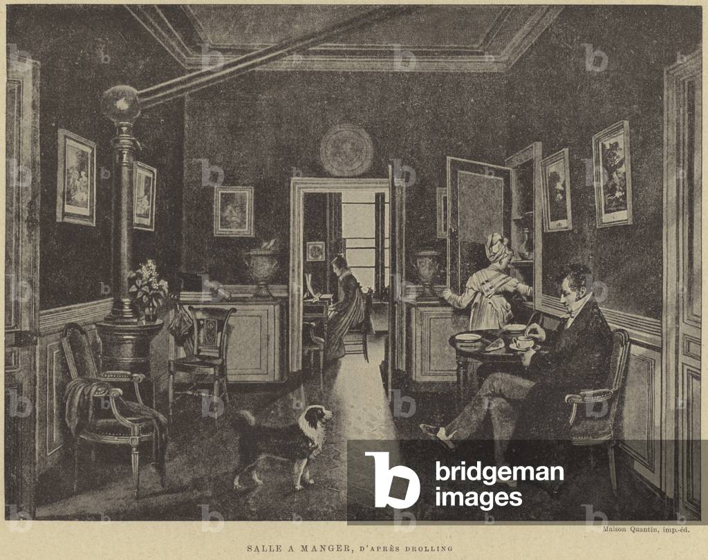 Dining room (litho)