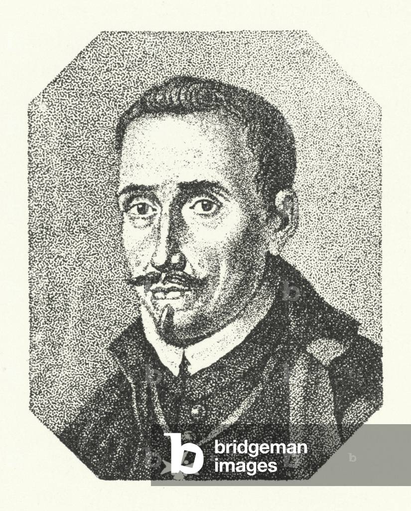 Lope de Vega, Spanish poet and playwright (engraving)