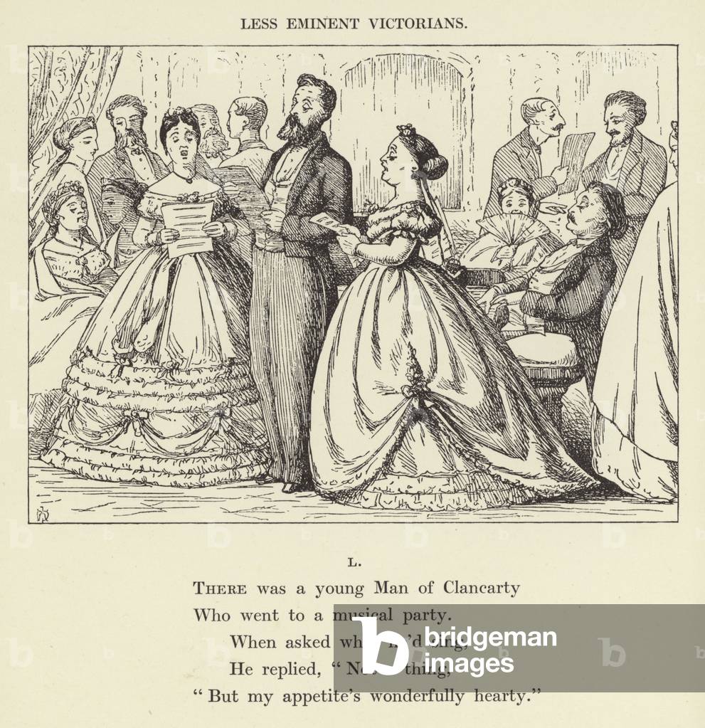 There was a young Man of Clancarty (engraving)