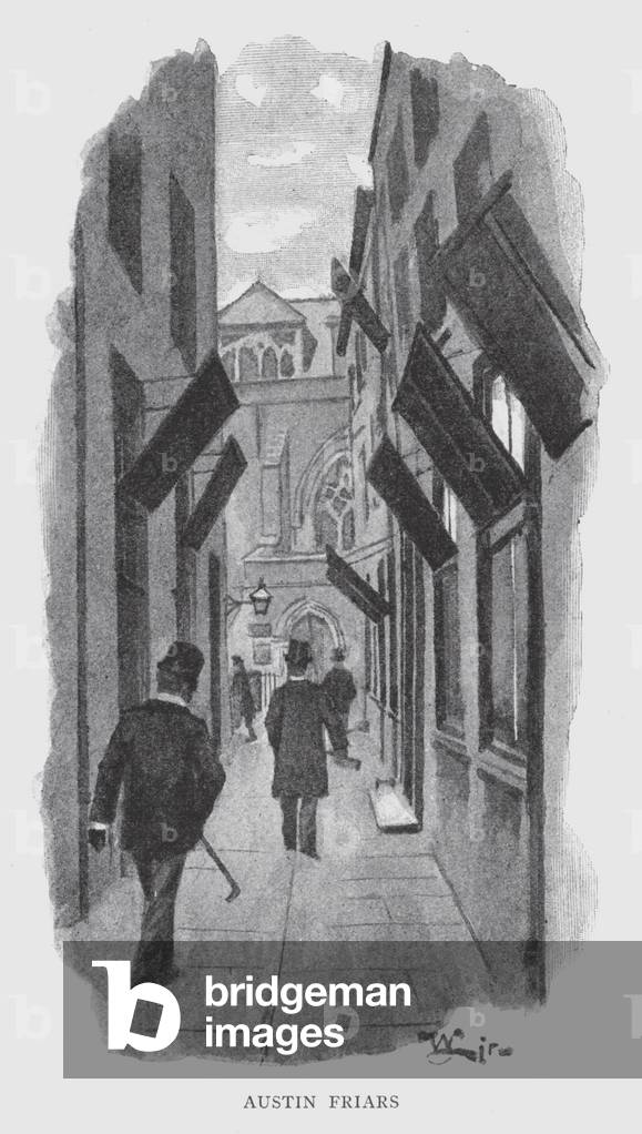 Austin Friars (litho)