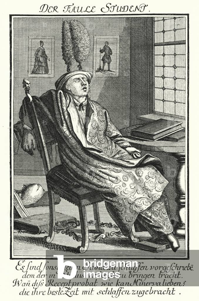 The Lazy Student (engraving)