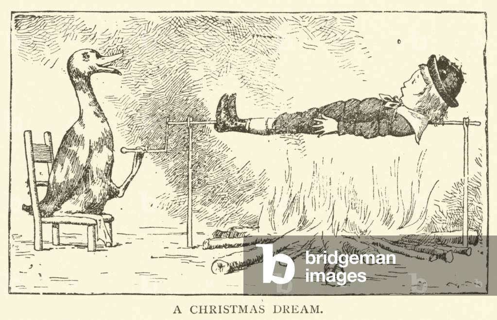 A Christmas dream (engraving)