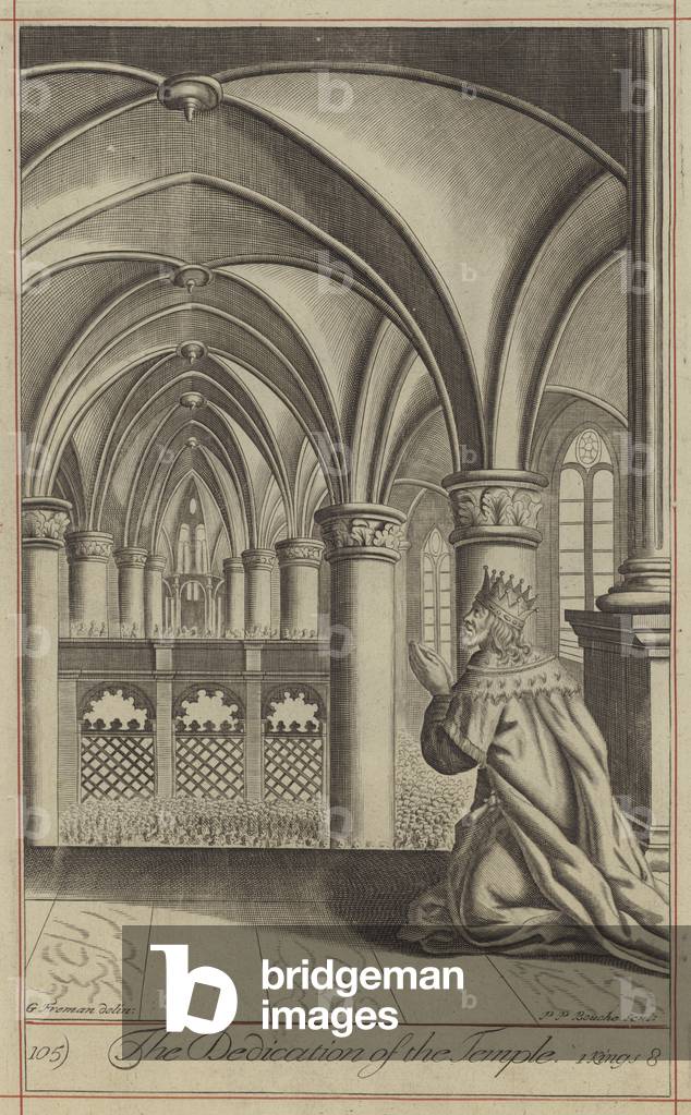 The Dedication of the Temple (engraving)