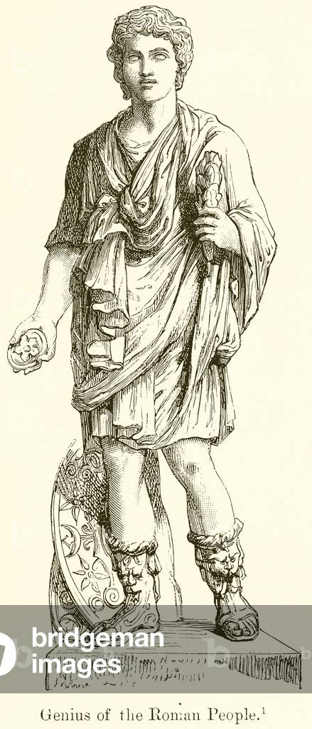 Genius of the Roman People (engraving)