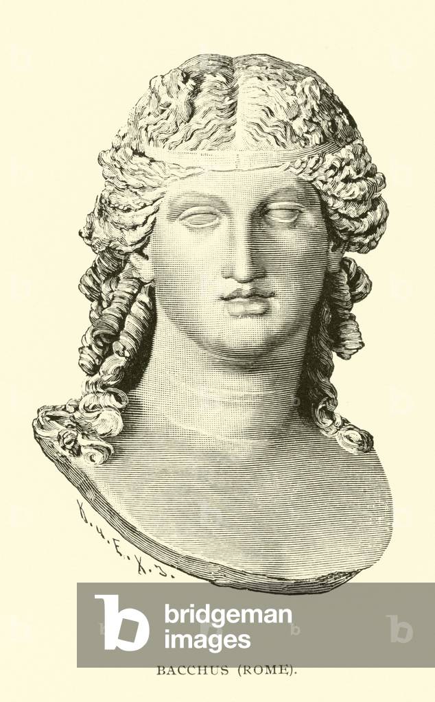 Bacchus, Rome (engraving)