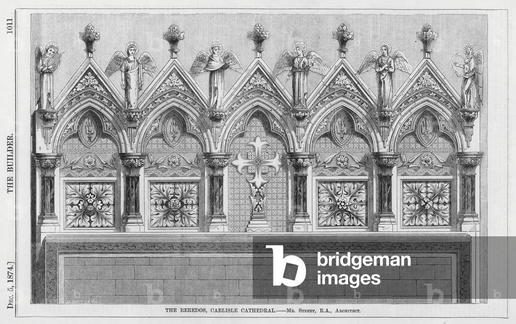 The Reredos, Carlisle Cathedral (engraving)