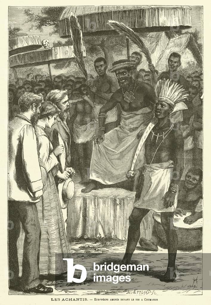 Les Achantis (engraving)