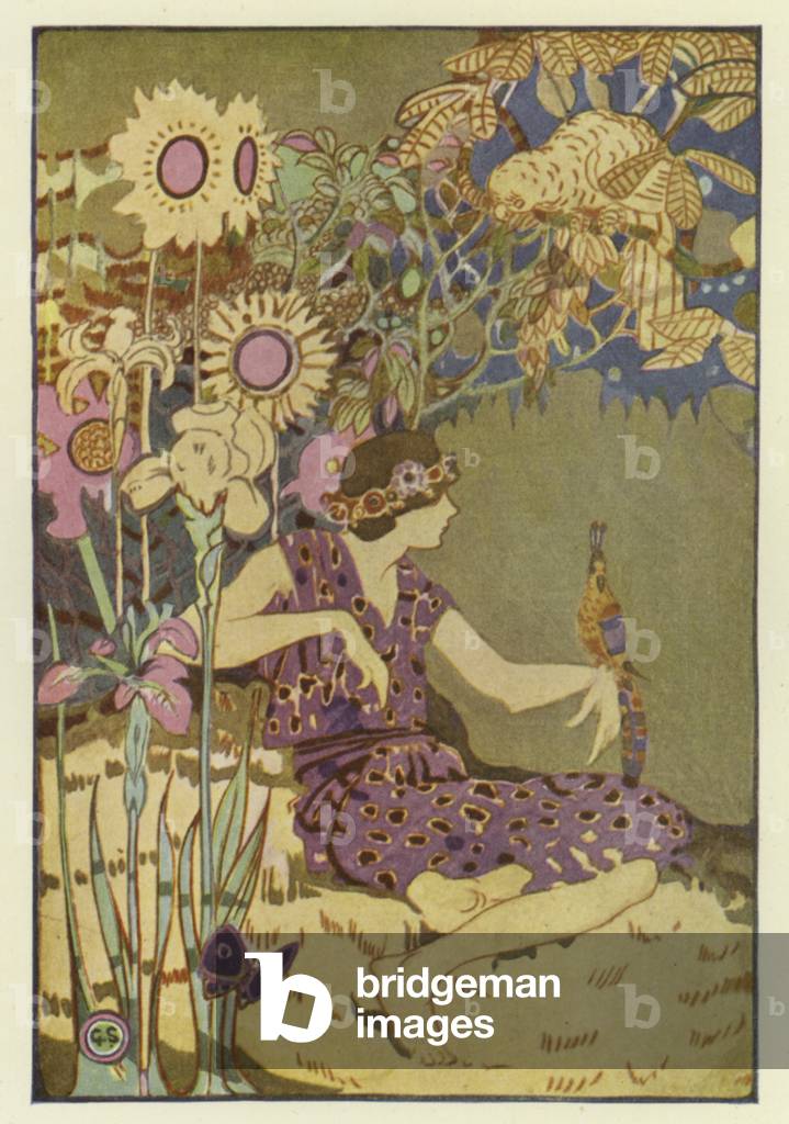 Her name is Summer (colour litho)