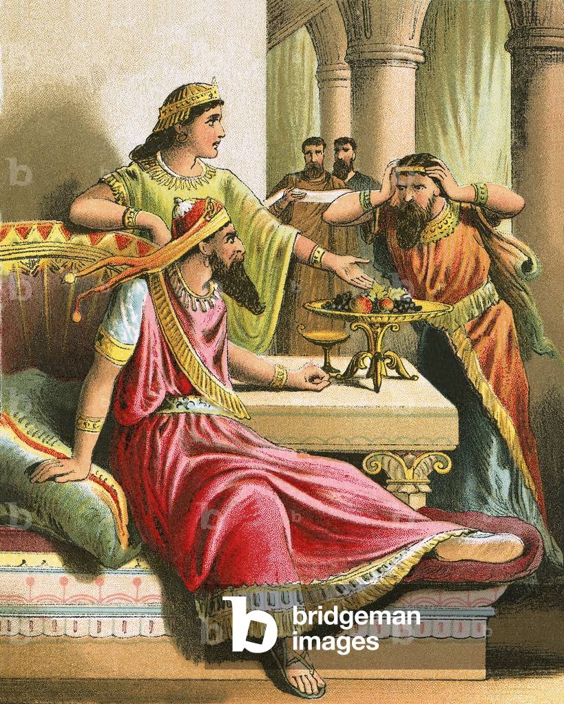 Esther accuses Haman