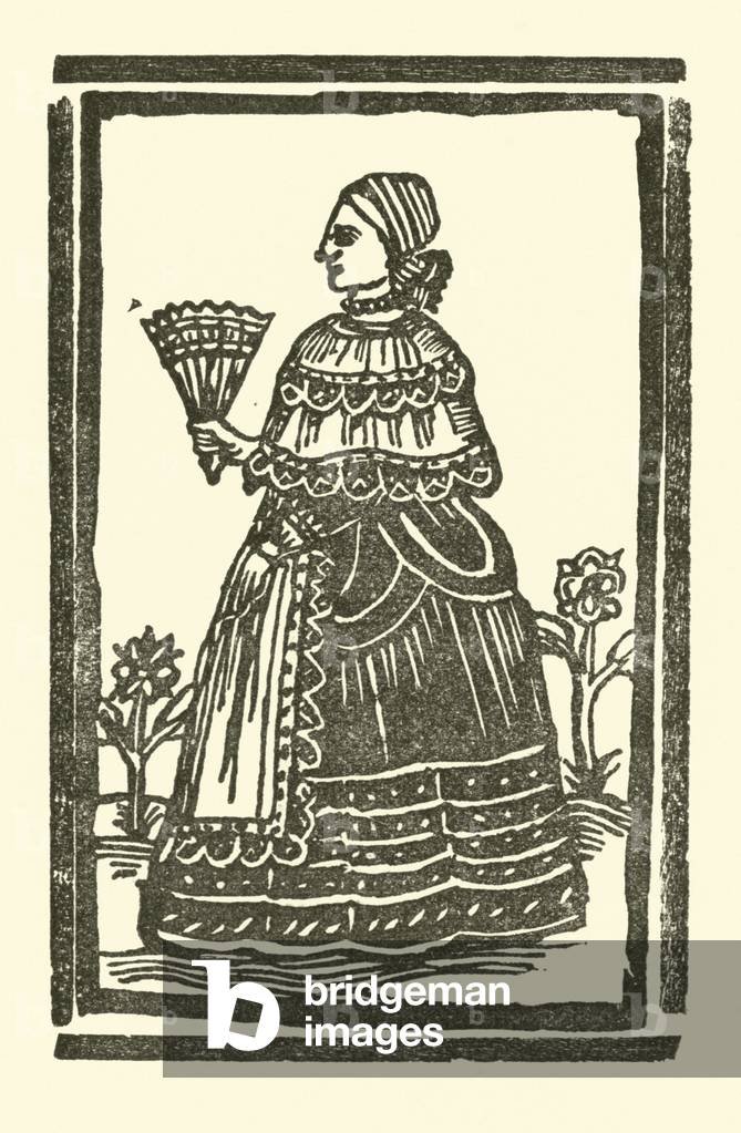 Illustration for The Roxburghe Ballads (woodcut)