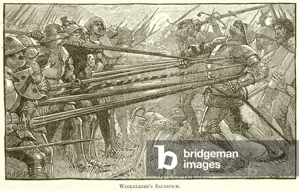 Winkelried's Sacrifice (engraving)
