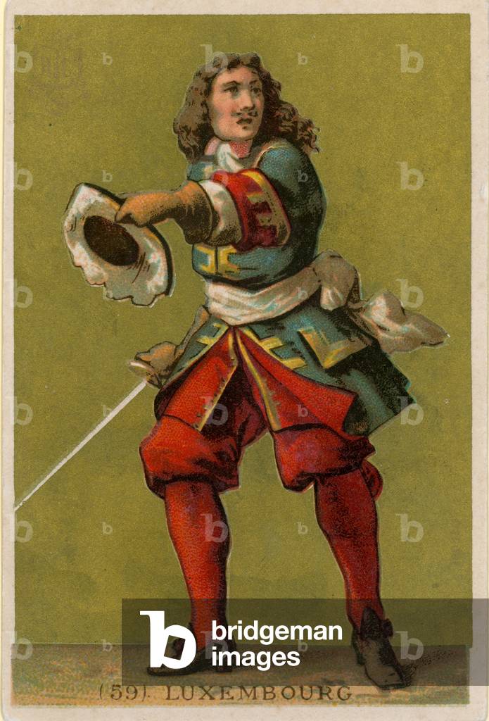 De Luxembourg (chromolitho)