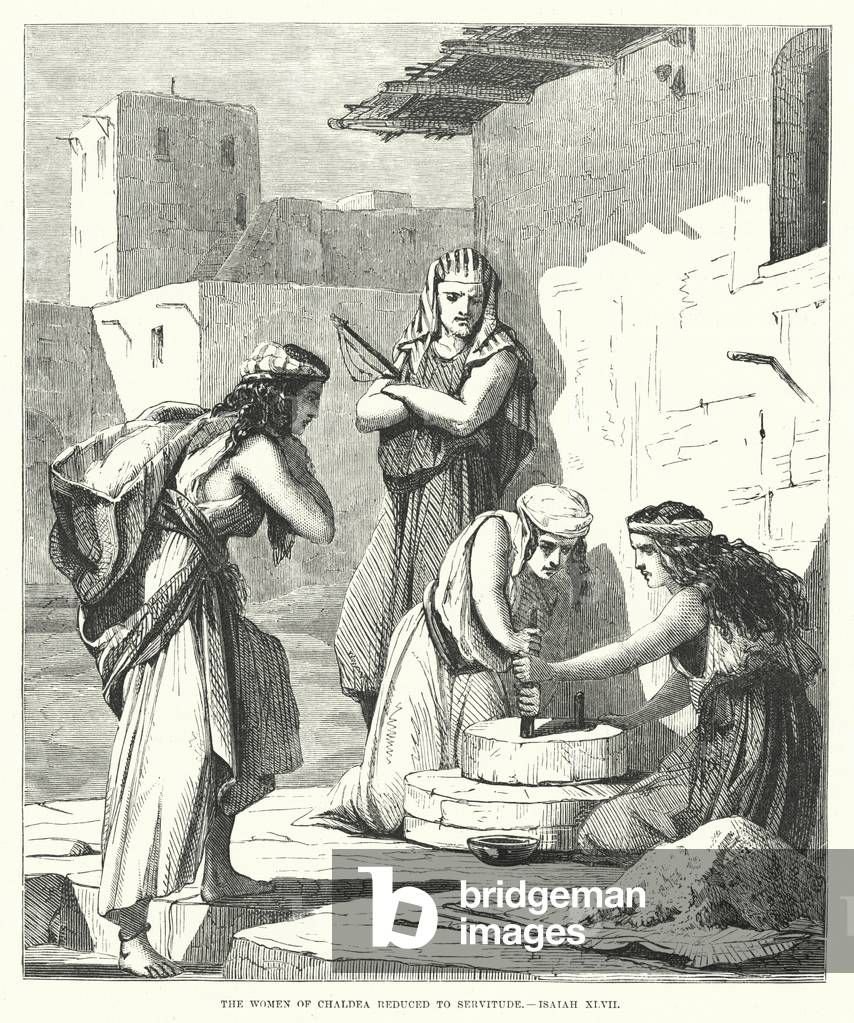 The Women of Chaldea reduced to Servitude, Isaiah XLVII (engraving)