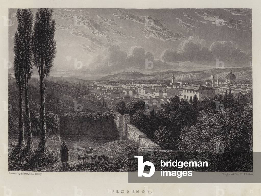 Florence (colour litho)