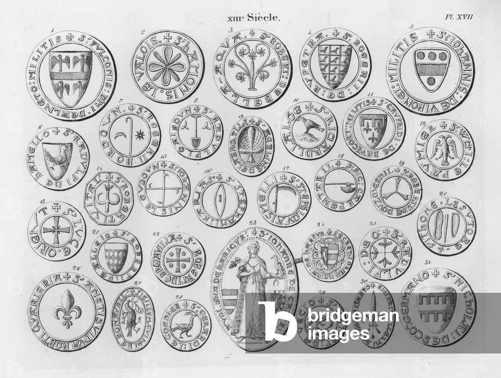 XIIIe Siecle (engraving)