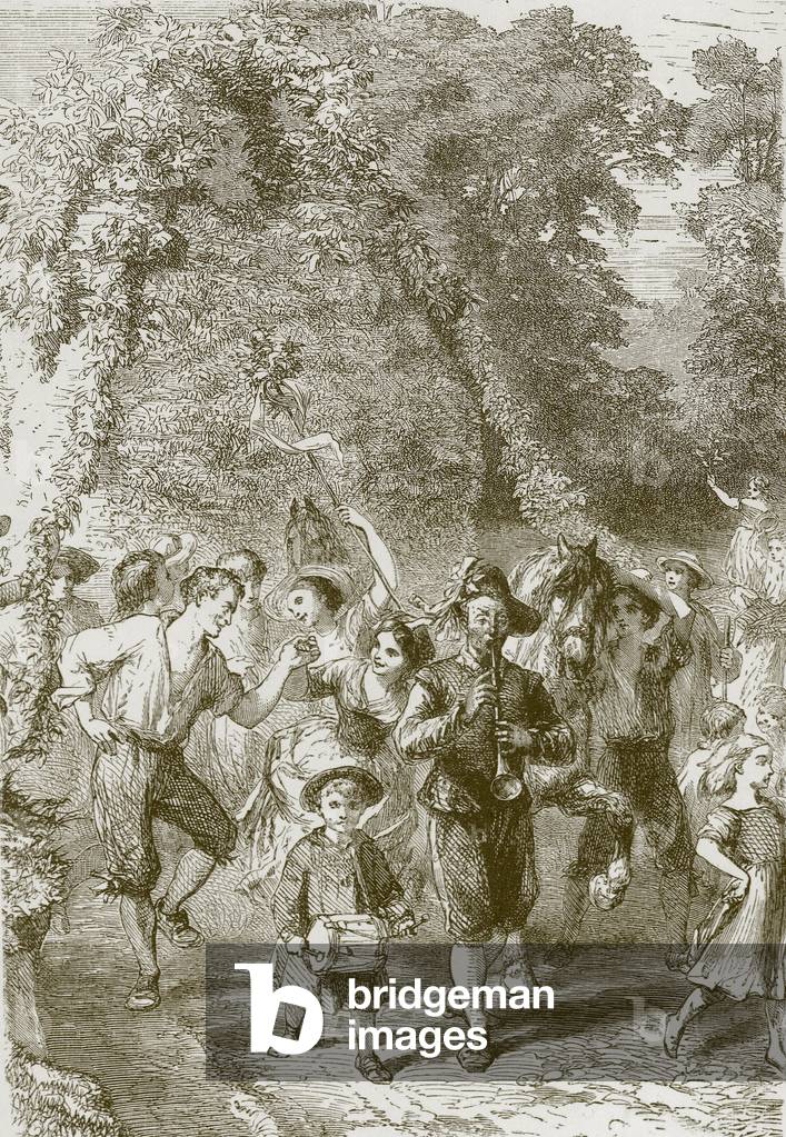 The Hock-Car, or Harvest Home (engraving)