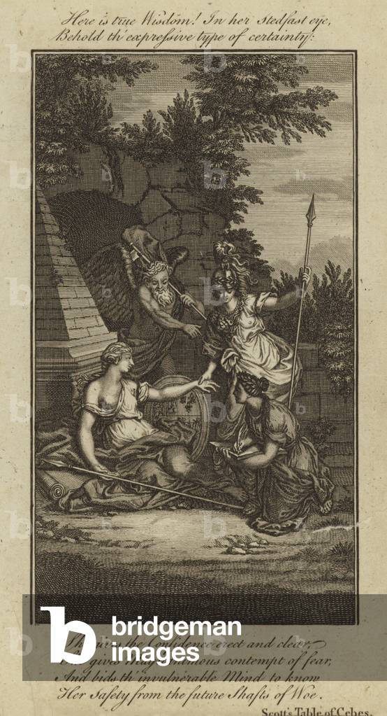 Scott's Table of Cebes (engraving)